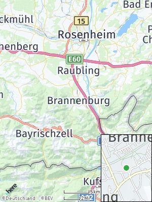 Here Map of Brannenburg