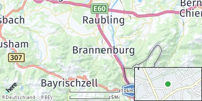 Google Map of Brannenburg