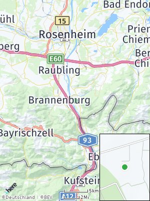 Here Map of Nußdorf am Inn
