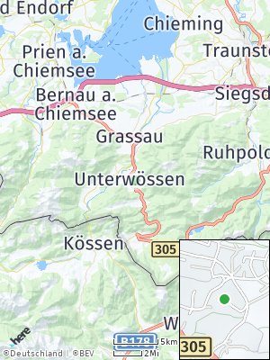 Here Map of Unterwössen