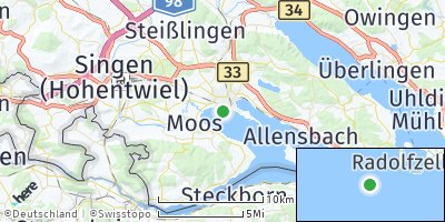 Google Map of Radolfzell am Bodensee