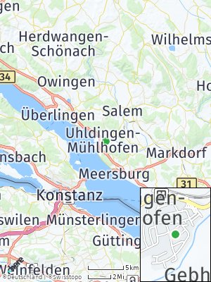 Here Map of Uhldingen-Mühlhofen