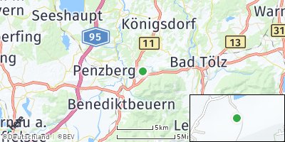 Google Map of Bad Heilbrunn