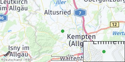 Google Map of Wiggensbach