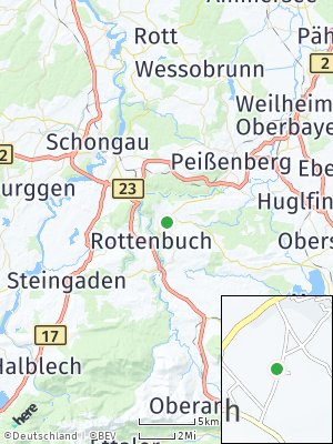 Here Map of Böbing