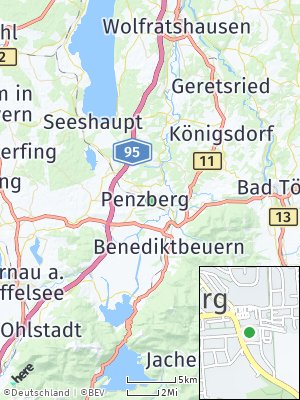 Here Map of Penzberg