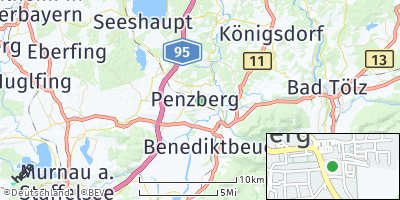 Google Map of Penzberg