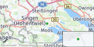 Google Map of Böhringen