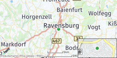 Google Map of Weißenau