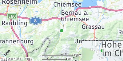 Google Map of Aschau im Chiemgau