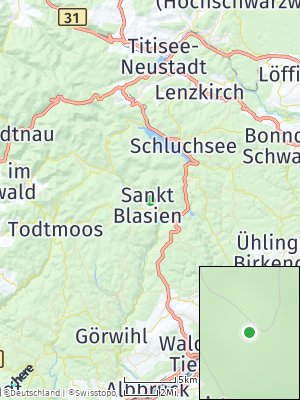 Here Map of Sankt Blasien