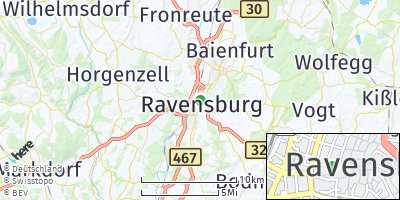 Google Map of Ravensburg