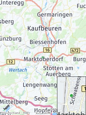 Here Map of Marktoberdorf