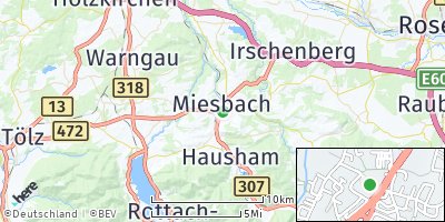 Google Map of Miesbach