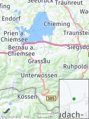 Here Map of Staudach-Egerndach