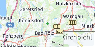 Google Map of Kirchbichl