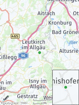 Here Map of Grünenbach