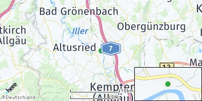 Google Map of Dietmannsried