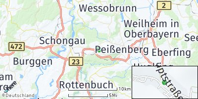 Google Map of Hohenpeißenberg
