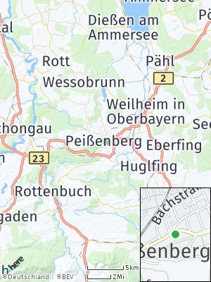 Here Map of Peißenberg