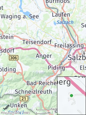 Here Map of Anger bei Bad Reichenhall