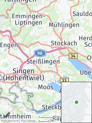 Here Map of Steißlingen