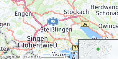 Google Map of Steißlingen