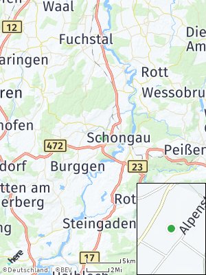 Here Map of Altenstadt bei Schongau