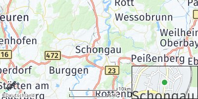 Google Map of Schongau