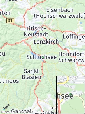 Here Map of Schluchsee