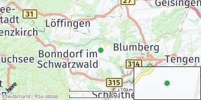 Google Map of Wutach
