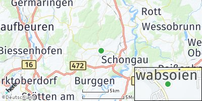Google Map of Schwabbruck
