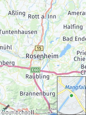 Here Map of Rosenheim