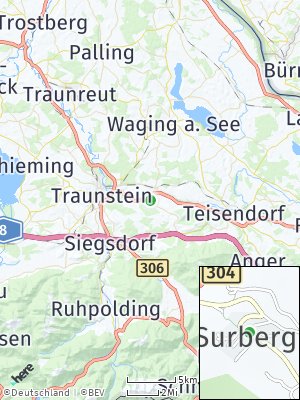 Here Map of Surberg