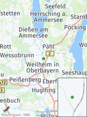 Here Map of Unterhausen