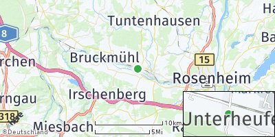 Google Map of Unterheufeld
