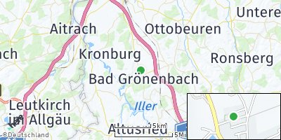 Google Map of Bad Grönenbach