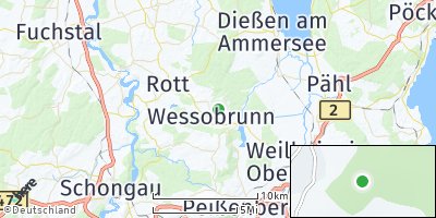 Google Map of Wessobrunn