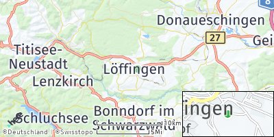 Google Map of Löffingen