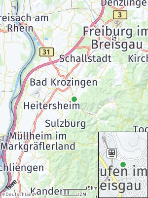 Here Map of Staufen im Breisgau