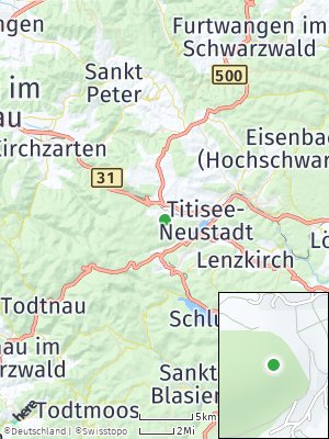Here Map of Hinterzarten