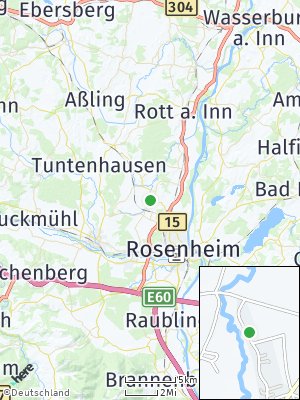 Here Map of Großkarolinenfeld