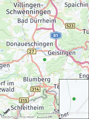 Here Map of Neudingen