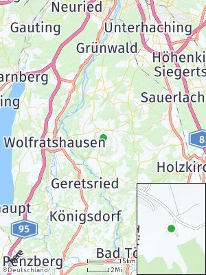 Here Map of Egling bei Wolfratshausen