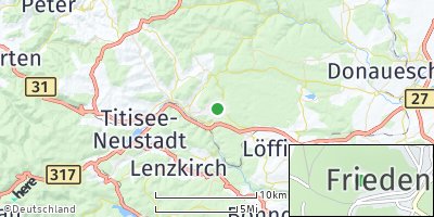 Google Map of Friedenweiler