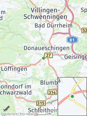 Here Map of Hüfingen