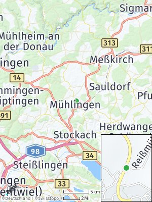 Here Map of Mühlingen