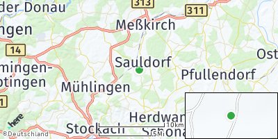 Google Map of Sauldorf