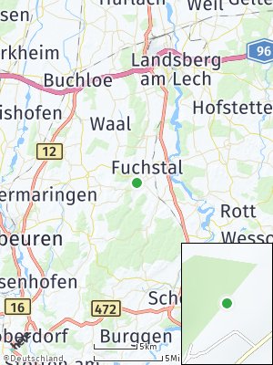 Here Map of Fuchstal