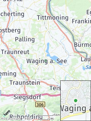 Here Map of Waging am See